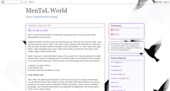 Desktop Screenshot of mental-world.blogspot.com