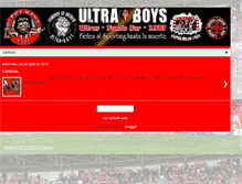 Tablet Screenshot of canticosultraboys.blogspot.com