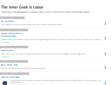 Tablet Screenshot of innergeekisloose.blogspot.com