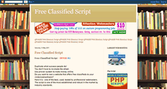 Desktop Screenshot of free-classified-script.blogspot.com