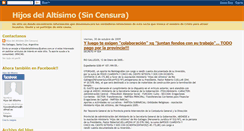 Desktop Screenshot of hijosdelaltisimosc.blogspot.com