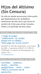 Mobile Screenshot of hijosdelaltisimosc.blogspot.com