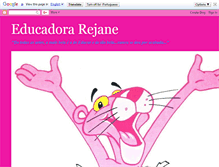 Tablet Screenshot of educadorarejane.blogspot.com