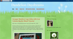 Desktop Screenshot of lizofdandeliondaydreams.blogspot.com