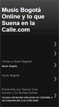 Mobile Screenshot of musicbogota.blogspot.com