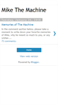 Mobile Screenshot of mikedenmantribute.blogspot.com