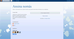 Desktop Screenshot of ansinanomas.blogspot.com