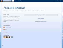 Tablet Screenshot of ansinanomas.blogspot.com