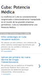 Mobile Screenshot of cubapotenciamedica.blogspot.com