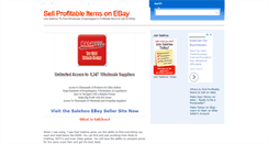 Desktop Screenshot of ebayzer.blogspot.com