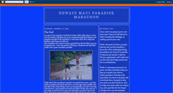 Desktop Screenshot of newaysmauiparadisemarathon.blogspot.com