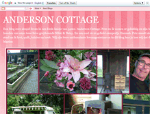 Tablet Screenshot of anderson-cottage.blogspot.com