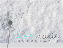 Tablet Screenshot of elisemariephotography.blogspot.com