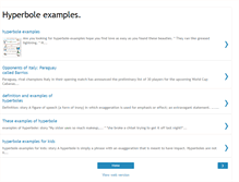 Tablet Screenshot of hyperboleexamples.blogspot.com