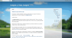 Desktop Screenshot of juegosymasquejuegos.blogspot.com