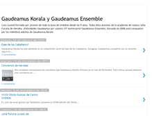 Tablet Screenshot of gaudeamuskorala.blogspot.com