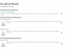 Tablet Screenshot of elcafedeponcho.blogspot.com