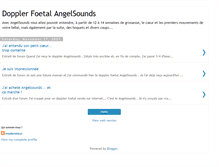 Tablet Screenshot of doppler-foetal-angelsounds.blogspot.com