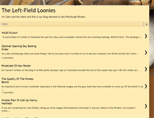 Tablet Screenshot of leftfieldloonies.blogspot.com