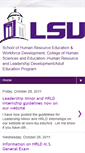 Mobile Screenshot of lsu-hrld.blogspot.com