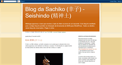 Desktop Screenshot of blogdasachikoseishindo.blogspot.com