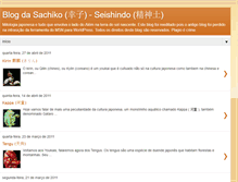 Tablet Screenshot of blogdasachikoseishindo.blogspot.com