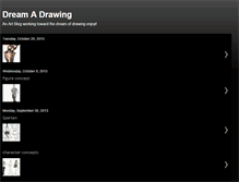 Tablet Screenshot of dreamdraw.blogspot.com