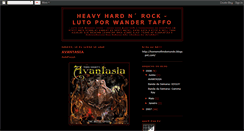 Desktop Screenshot of heavyhardnrock.blogspot.com