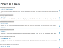 Tablet Screenshot of penguinonabeach.blogspot.com