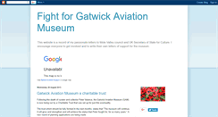 Desktop Screenshot of gatwick-aviation-museum.blogspot.com