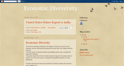 Desktop Screenshot of economicdiveversity.blogspot.com