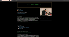 Desktop Screenshot of alibelmadani.blogspot.com