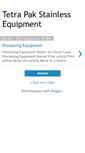 Mobile Screenshot of processingequipment.blogspot.com