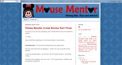 Desktop Screenshot of mousementor.blogspot.com