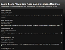 Tablet Screenshot of daniellewisbusiness.blogspot.com