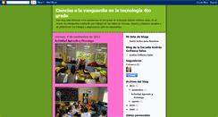 Desktop Screenshot of cienciasalavanguardia.blogspot.com