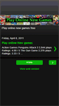 Mobile Screenshot of playonlinenewgames.blogspot.com