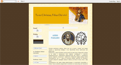 Desktop Screenshot of ecceterrasancta.blogspot.com