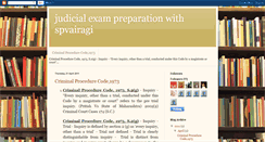 Desktop Screenshot of judicialexampreparation.blogspot.com