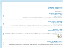 Tablet Screenshot of el-foro-espanol.blogspot.com