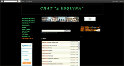 Desktop Screenshot of chat4esquina.blogspot.com