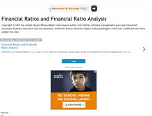 Tablet Screenshot of financial-ratios.blogspot.com