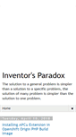 Mobile Screenshot of inventorsparadox.blogspot.com