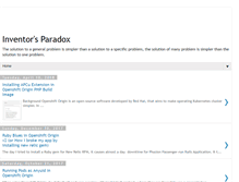 Tablet Screenshot of inventorsparadox.blogspot.com