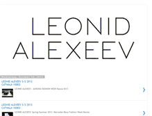 Tablet Screenshot of leonid-alexeev.blogspot.com