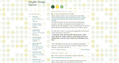Desktop Screenshot of graphicdesignteacher.blogspot.com