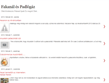 Tablet Screenshot of fakanalespadlogaz.blogspot.com