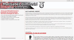 Desktop Screenshot of marisabeldimissio.blogspot.com