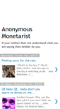 Mobile Screenshot of anonymousmonetarist.blogspot.com