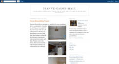 Desktop Screenshot of dianne-galon-hall.blogspot.com